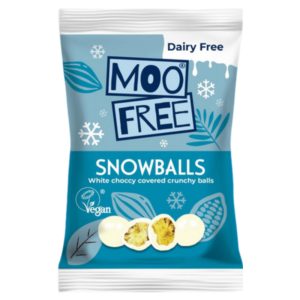 Moo Free White Choccy Snowballs